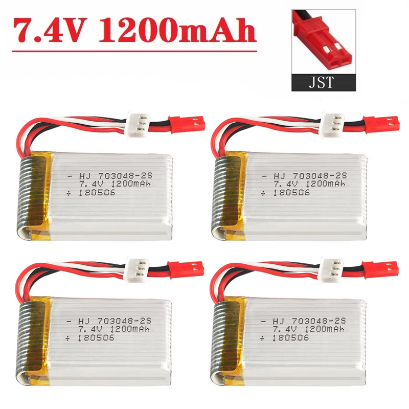 Rc Helicopter Parts - Lipo-Akku 2S 7,4 V 1200 mAh