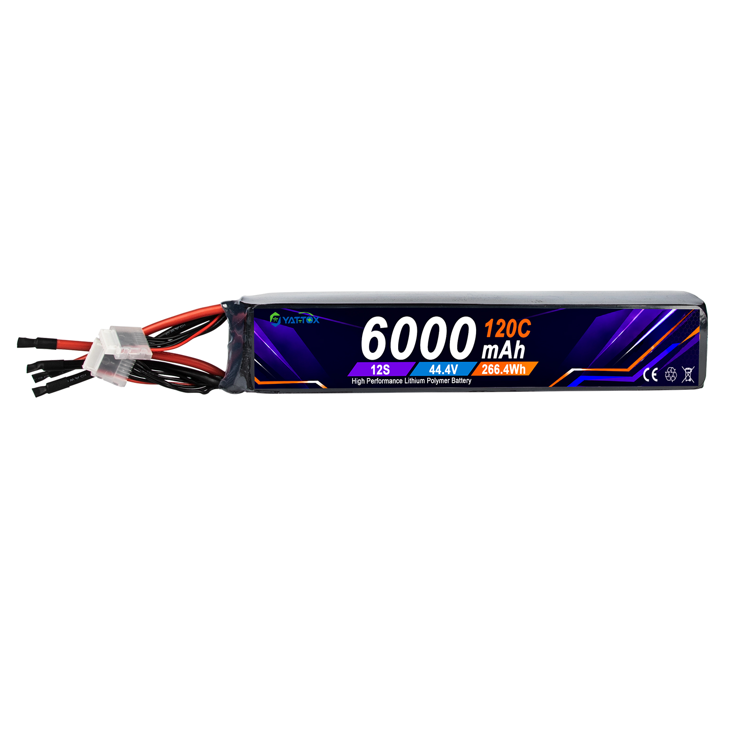 Yattox 12S 6000mAh 120C 100% L – Rc Helicopter Large Bewertung und Preis