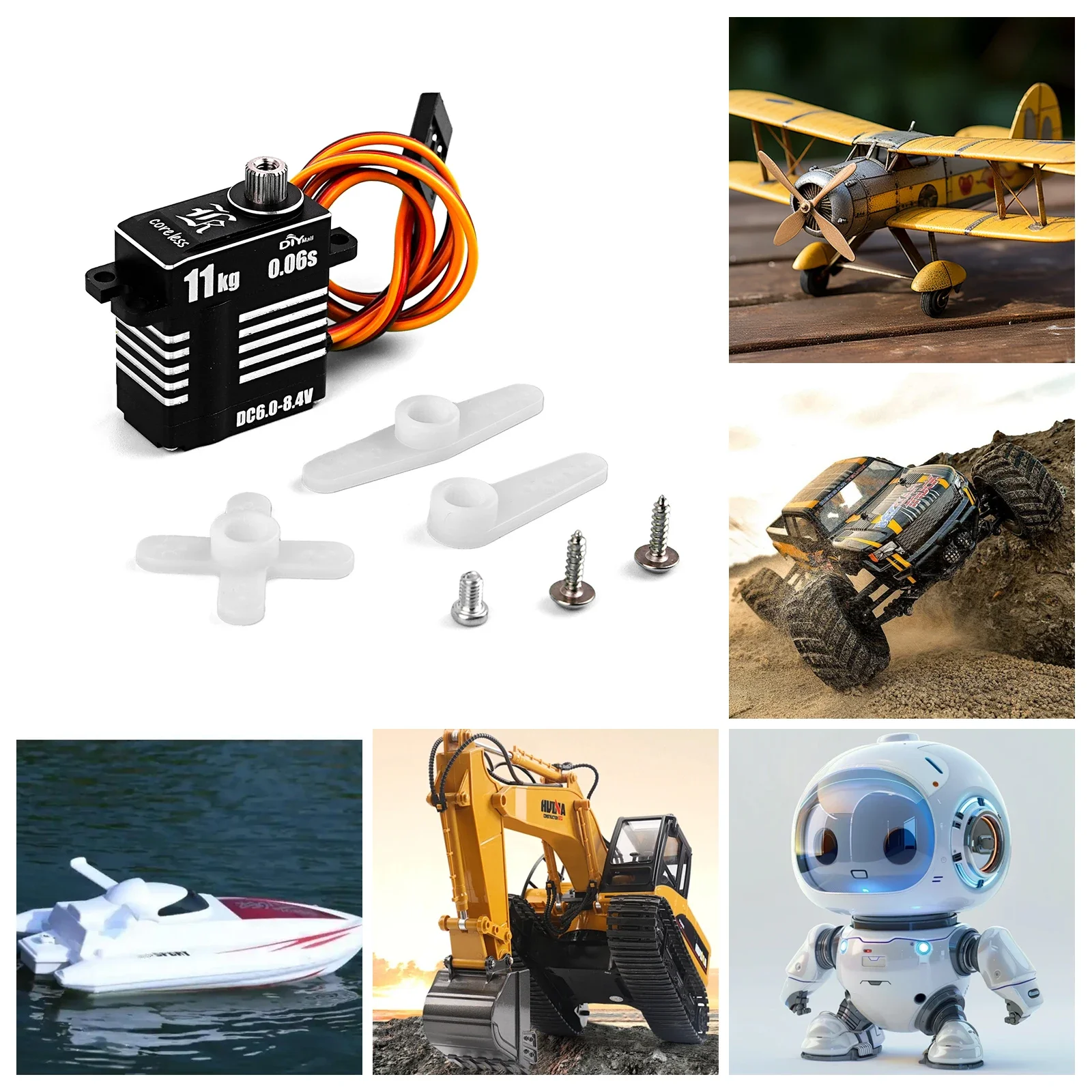 H-11 11 kg Micro Digital Servo – Rc Helicopter Servo Bewertung und Preis