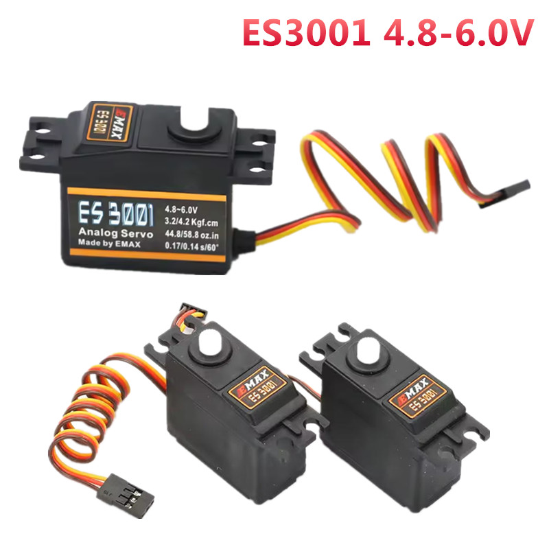 1/4PCS EMAX ES3001 4,8-6,0V 37 – Rc Helicopter Parts Bewertung und Preis